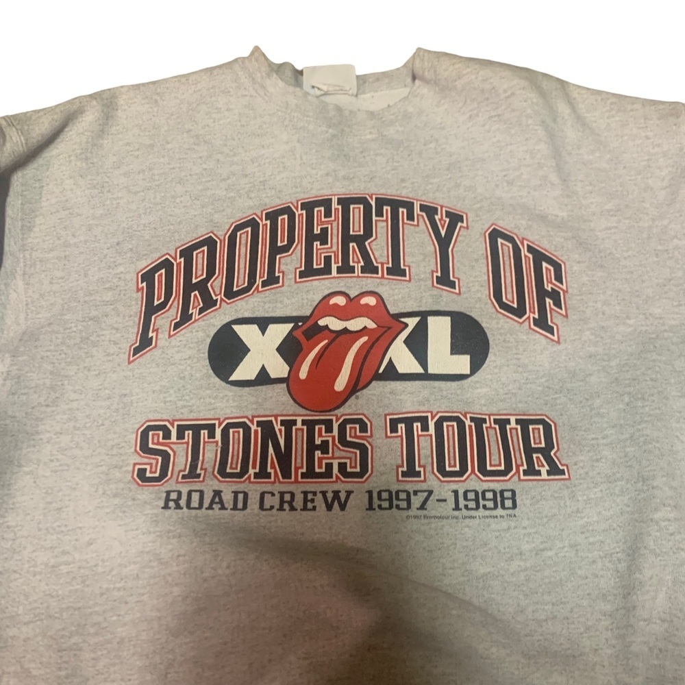 Vintage Rolling Stones Tour Sweatshirt 1997 - Picture 2 of 6
